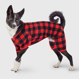 NEW Wondershop Buffalo Plaid Pet Pajamas